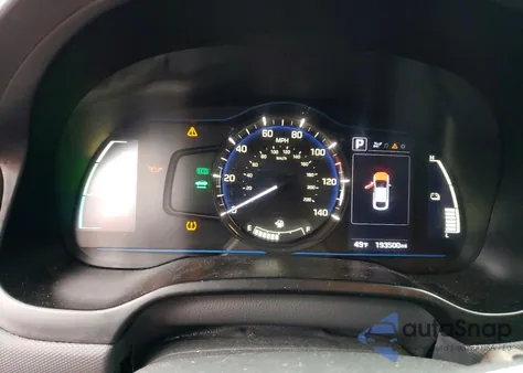 2019 Hyundai Ioniq Blue z USA, uszkodzony, nr VIN KMHC65LC9KU179936